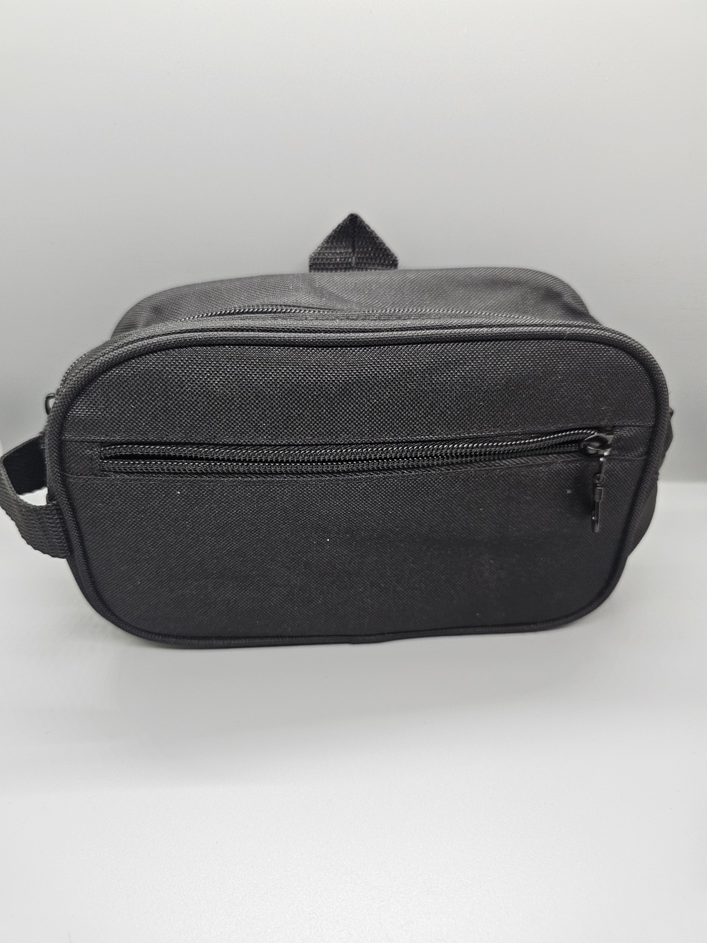 Men's Black Travel Toiletry Bag - Compact Wash Kit